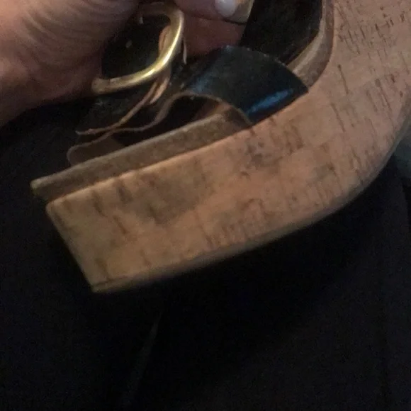 Black Pedro Garcia Wedges size 36.5/6.5 - Picture 8 of 10